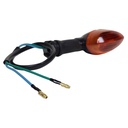 FAROL GIRO YAMAHA XTZ125 / 250 / FZ16 DELANTERO CON ENCASTRE (JGO) MTC