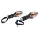 FAROL GIRO BAJAJ ROUSER 200NS DEL/TRAS (JGO) MTC