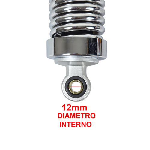 AMORTIGUADOR MOTOMEL CUSTOM 200 (JGO) OEM