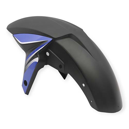 GUARDABARRO DELANTERO BAJAJ ROUSER NS200 AZUL/BLANCO MTC