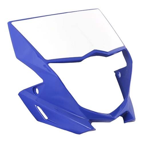 MASCARA CUBRE OPTICA YAMAHA XTZ 125 AZUL/BLANCO MTC