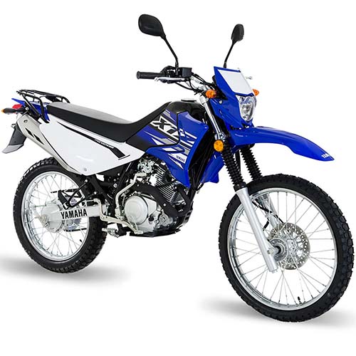 MASCARA CUBRE OPTICA YAMAHA XTZ 125 AZUL/BLANCO MTC