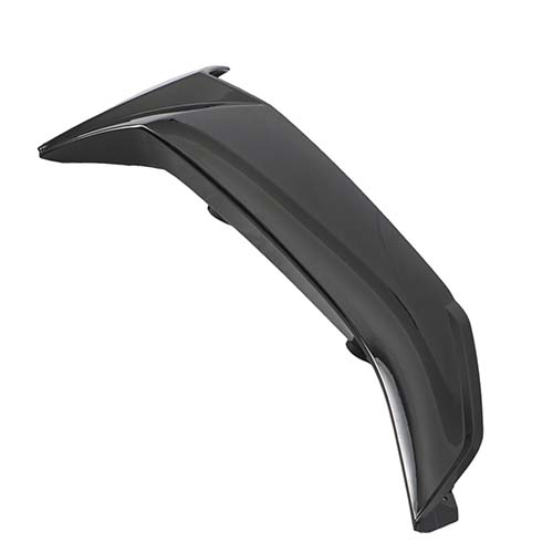 CUBRE PIERNA EXTERIOR YAMAHA NEW CRYPTON 110 NEGRO LADO IZQUIERDO (C/CALCO) MTC