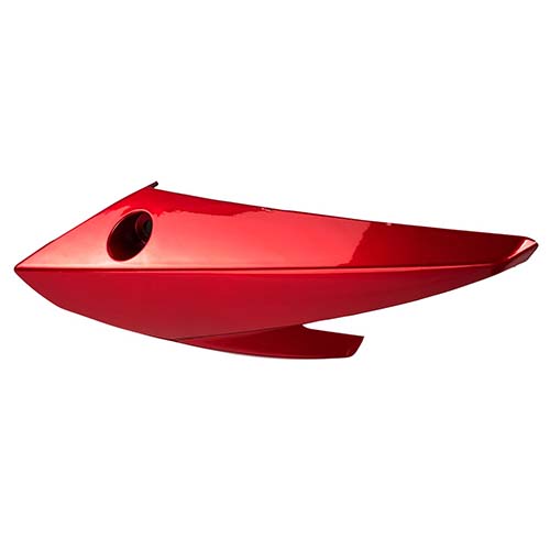 CACHA OPTICA YAMAHA FZ-FI ROJO LADO IZQUIERDO MTC