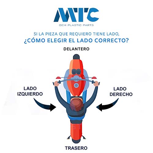CACHA TOMA DE AIRE YAMAHA FZ16 BORDO LADO DERECHO MTC