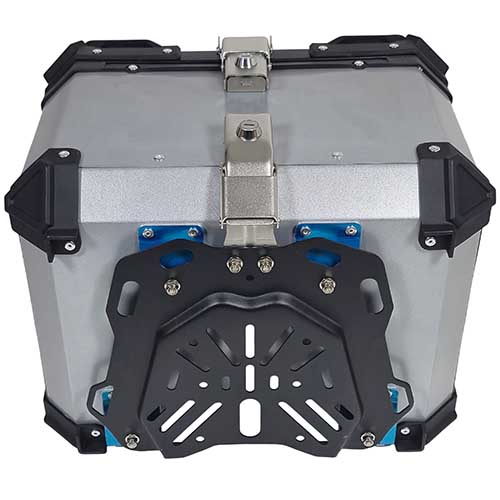 TOP CASE PORTAEQUIPAJE MEDIANO 45L 435X355X320 (PLATEADO) 20250316-45 STD