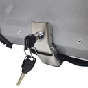 TOP CASE PORTAEQUIPAJE MEDIANO 45L 435X355X320 (PLATEADO) 20250316-45 STD