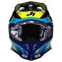CASCO JUST1 J39 REVO BLUE FLUO YELLOW BLACK GLOSS L