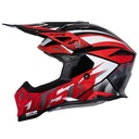 CASCO JUST1 J39 REVO RED WHITE BLACK GLOSS S