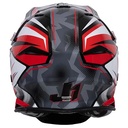 CASCO JUST1 J39 REVO RED WHITE BLACK GLOSS XL