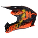 CASCO JUST1 J39 STORM ORANGE SAND BLACK L