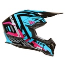 CASCO JUST1 J39 MARSHALL TEAL/BLACK/PINK MATT M