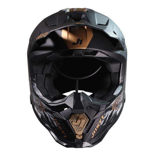 CASCO JUST1 J40 PANTER BLACK MATT M