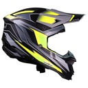 CASCO JUST1 J40 SPEED YELLOW FLUO/BLACK MATT L