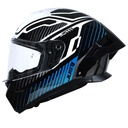 CASCO JUST1 J-STR TACTICAL BLUE/WHITE GLOSS XXL