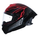 CASCO JUST1 J-STR TACTICAL RED/SILVER GLOSS M