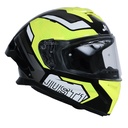 CASCO JUST1 J-STR UNION BLACK/YELLOW GLOSS L