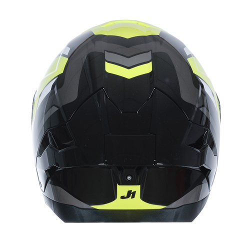CASCO JUST1 J-STR UNION BLACK/YELLOW GLOSS XL