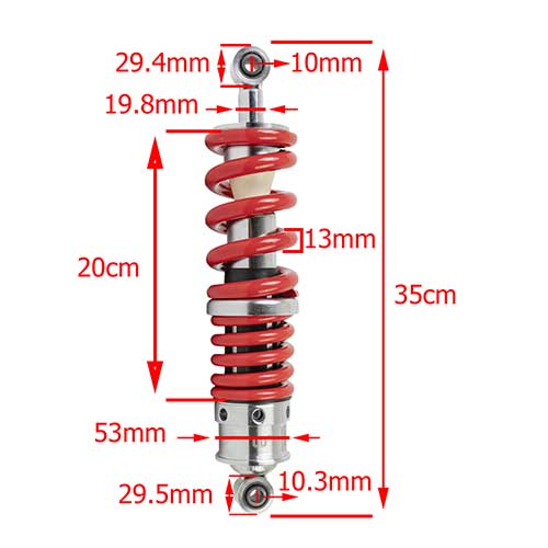 AMORTIGUADOR (MONO) HONDA CB 190R STD