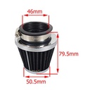FILTRO DE AIRE CONICO 46mm STD