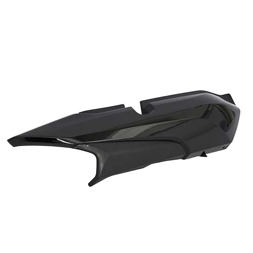 CACHA TRASERA HONDA GLH150 (2023) NEGRO LADO DERECHA MTC EXCLU