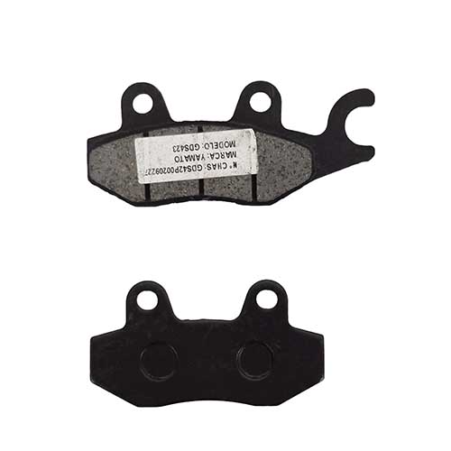 PASTILLA DE FRENO (CON CUERNO) GILERA FUTURA / YBR125 / WAVE / SMASH YAMATO