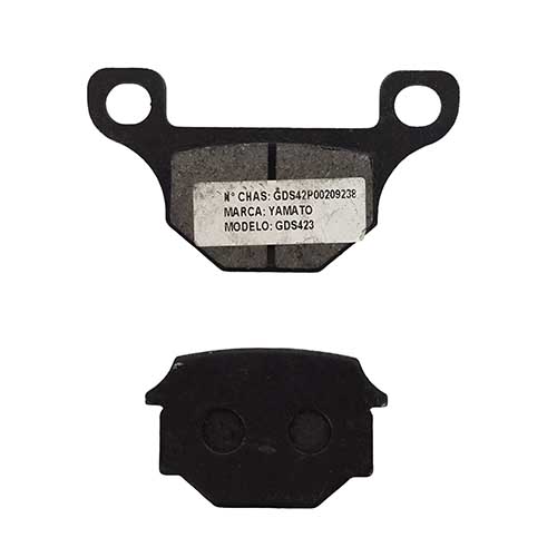 PASTILLA DE FRENO (CHOPERAS) MOTOMEL CUSTOM / CLIPPER 110 YAMATO