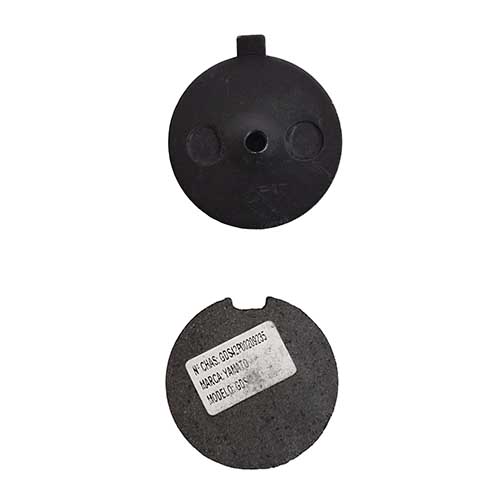 PASTILLA DE FRENO (H.XL o H.NX 125) MOTOMEL SKUA 150 / ZANELLA ZR 150 M/V YAMATO