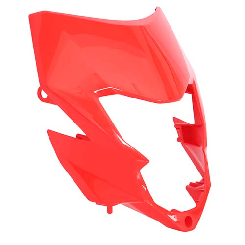 MASCARA CUBRE OPTICA HONDA XR300L TORNADO (2025+) ROJO MTC