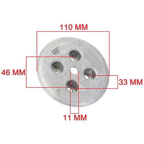 PLATO Y PRESION DE EMBRAGUE YAMAHA CRYPTON T105 (JGO) STD