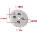 PLATO Y PRESION DE EMBRAGUE YAMAHA CRYPTON T105 (JGO) STD