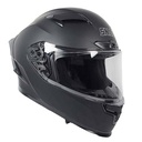 CASCO SNAIL FF871 DOBLE VISOR BLACK MATT L
