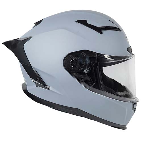 CASCO SNAIL FF871 DOBLE VISOR GREY MATT S