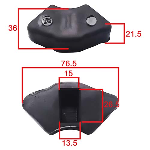 GOMA DE MAZA YAMAHA YBR 125/STORM (CRY/YBR) STD