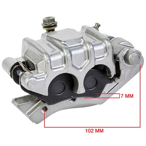 CALIPER DE FRENO DELANTERO CON PASTILLAS HONDA XR150L / XR250 TORNADO / XR125L / C125 BIZ STD