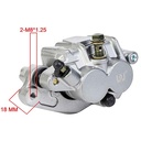 CALIPER DE FRENO DELANTERO CON PASTILLAS HONDA XR150L / XR250 TORNADO / XR125L / C125 BIZ STD