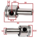 EJE DE BALANCIN HONDA TITAN/STORM/RX 125 A 250 (VARILLEROS) INFERIOR STD