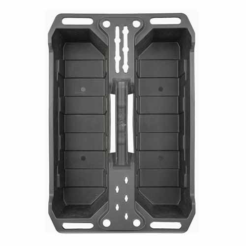 BANDEJA PORTA ELEMENTOS LIMPEA MULTIUSO NEGRO 49x35x18 PLASTICA VC (1121)