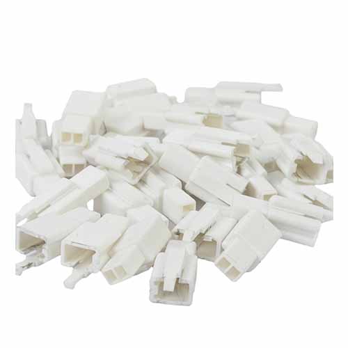 FICHA HEMBRA 2 TERMINALES PLASTICA VC (773)