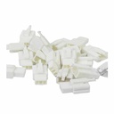 FICHA HEMBRA 3 TERMINALES PLASTICA VC (774)