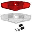 REFLECTOR RUEDA GRANDE CRISTAL + ROJO CON KIT DE INSTALACION PLASTICA VC (1066)