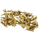 TERMINAL MACHO CON TRABA P/FICHA (ANCHO 2,8mm) BRONCE X 100 U. PLASTICA VC (776)