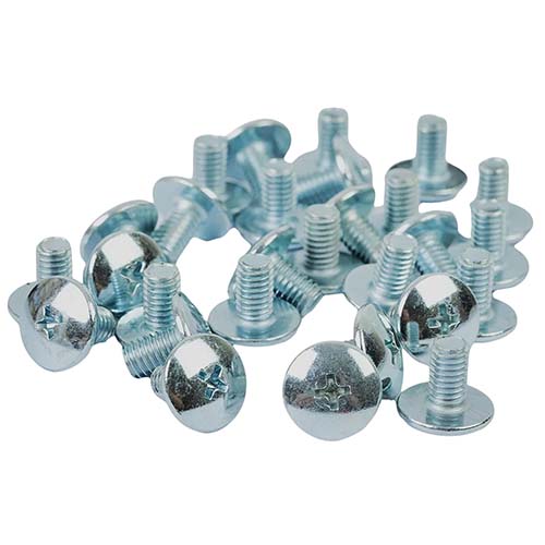 TORNILLO M6X15 PLATEADO P/PLASTICOS CABEZA Ø 16mm X UNIDAD PLASTICA VC (T002A)