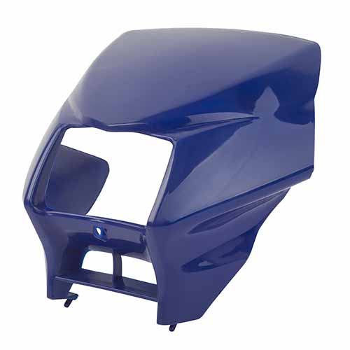 MASCARA CUBRE OPTICA HONDA NXR 125/XR 125 BROS AZUL MTC