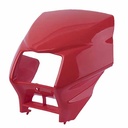 MASCARA CUBRE OPTICA HONDA NXR 125/XR 125 BROS ROJO MTC