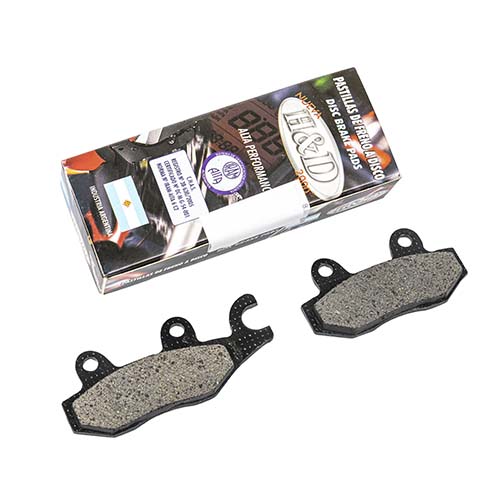 PASTILLA DE FRENO SUZUKI RM 125 / DR 250 / YAMAHA XT 600 / YZ 125 HYD (058)