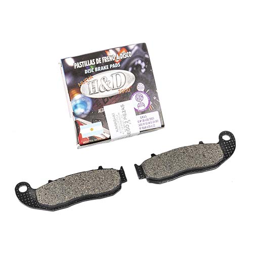 PASTILLA DE FRENO CORVEN TOURING 250 DELANTERA HYD (167)