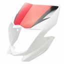 MASCARA CUBRE OPTICA YAMAHA XTZ 125 2015-2017 BLANCO MTC