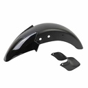 GUARDABARRO DEL. BAJAJ ROUSER 135 NEGRO (+ BABERITO) MTC