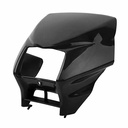 MASCARA CUBRE OPTICA HONDA NXR 125/XR 125 BROS NEGRO MTC